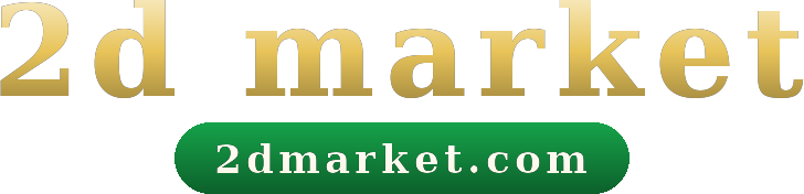 2d market logo